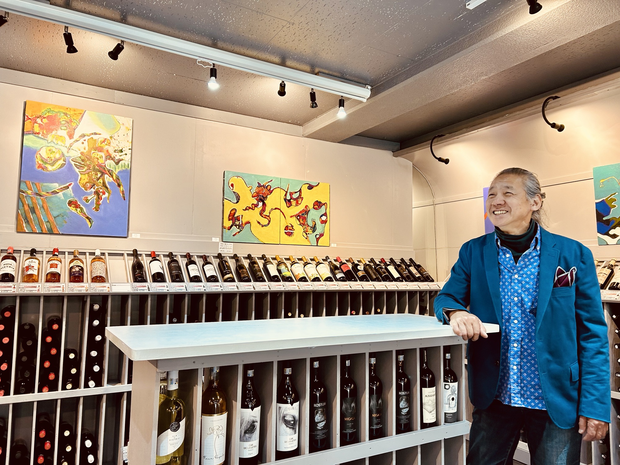 “LaiQ’s art meets wine” – 頼久 color impact